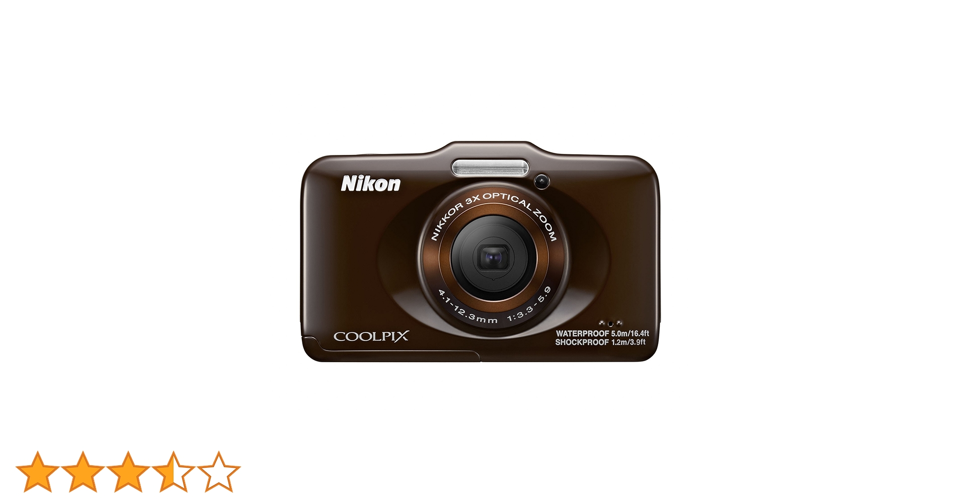 Amazon.co.jp: Nikon デジタルカメラ COOLPIX S31 防水5m 耐衝撃1.2m